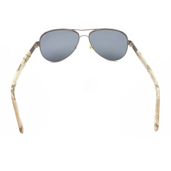 Tory Burch TY6010 103/T5 Aviator Snake Tan Brown Sunglasses Frames 57-14 135 - Picture 5 of 12